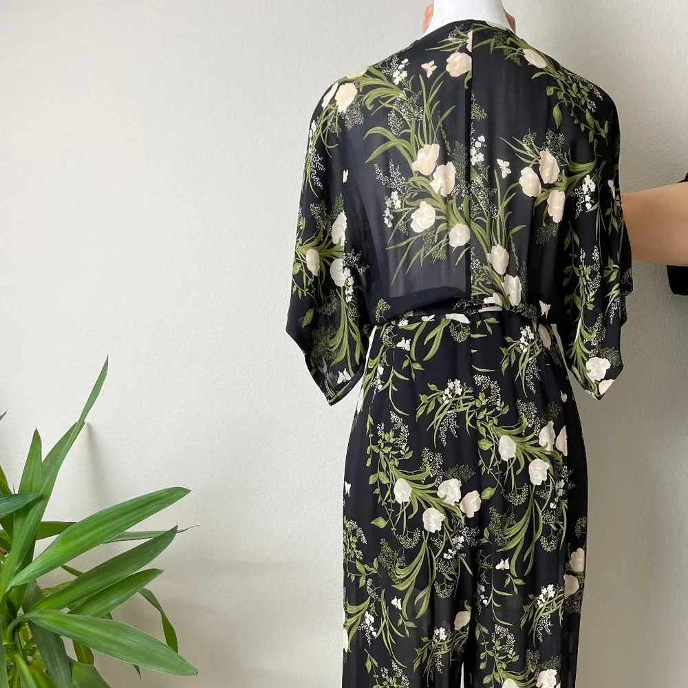 Reformation Lemongrass Jumpsuit Anastasia Size 6 - Picture 9 of 11